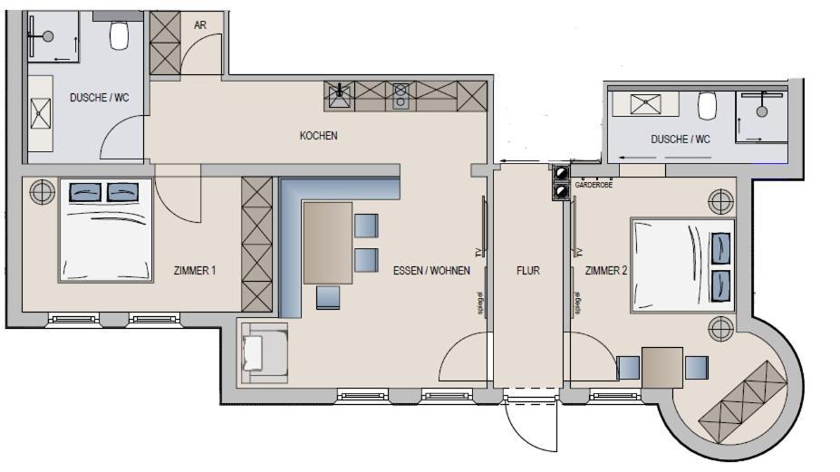Apartmán Haus Dominik See Exteriér fotografie
